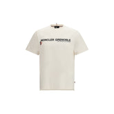 Moncler Grenoble White Cotton T-Shirt