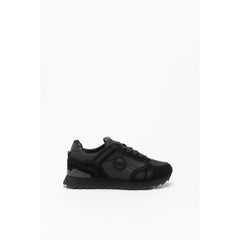 Colmar Black Leather Athletic Sneakers