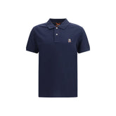 Parajumpers Blue Cotton Polo Shirt