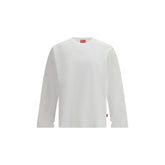 Diesel White Cotton Sportswear