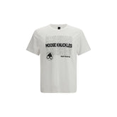 Moose Knuckles White Cotton T-Shirt