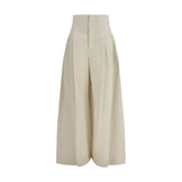 Brunello Cucinelli Beige Cotton Pants