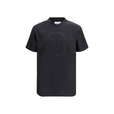 Philipp Plein Black Cotton T-Shirt