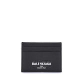 Balenciaga Black Calf Leather Bos Taurus Wallet