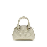 Diesel Beige Calf Leather Bos Taurus Handbag