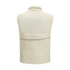 Moncler Grenoble Beige Polyamide Sleveless Jacket