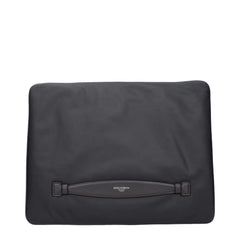 Dolce & Gabbana Gray Fabric Clutch Bag