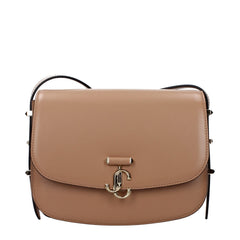 Jimmy Choo Brown Leather Crossbody Bag