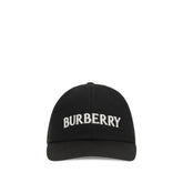 Burberry Black Cotton Cap (Baseball Hat)