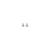 Valentino Garavani Bicolor Brass Earrings