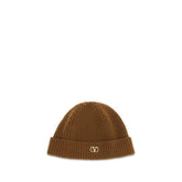Valentino Garavani Brown Cashmere Beanie