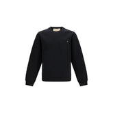 Valentino Black Cotton Sweatshirt