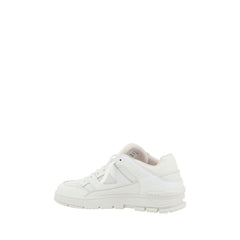 Axel Arigato White Calf Leather Bos Taurus Low Top Sneakers