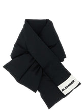 Jil Sander Black Cotton Foulard