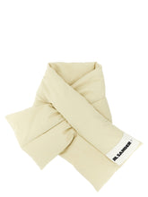 Jil Sander Beige Cotton Foulard