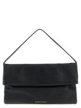 Elisabetta Franchi Black Calfskin Shoulder Bag