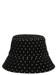RUSLAN BAGINSKIY Black Wool Bucket Hat