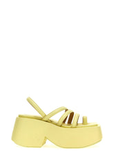 Marsell Multicolor Calfskin Stiletto Heel Sandals