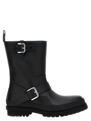 Stella McCartney Black Polyester Ankle Boots