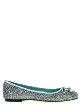 Jimmy Choo Bicolor Textile Ballet Flats