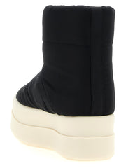 DRKSHDW Bicolor Nylon Ankle Boots
