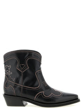 Ganni Black Polyethylene Chelsea Boots