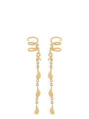 Chloé Gold Brass Earrings