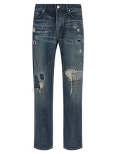 J.W.Anderson Blue Cotton Straight-Leg Jeans