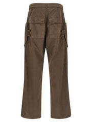 DRKSHDW Brown Cotton Cargo Pants