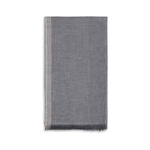Brunello Cucinelli Gray Cashmere Scarf