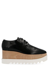 Stella McCartney Black Polyethylene Wedge Sandals