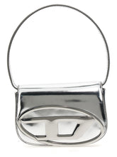 Diesel Silver Cowhide Shoulder Bag