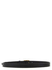 Balenciaga Black Calfskin Thin Belt