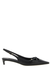 Dolce & Gabbana Black Lamb Leather Mid Heel Pumps