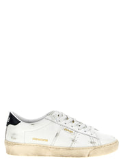 Golden Goose Blue Cowhide Low Top Sneakers