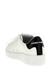Golden Goose Black Cowhide Low Top Sneakers