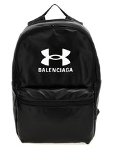 Balenciaga Bicolor Lamb Leather Backpack