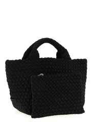 NAGHEDI Black Neoprene Tote Bag