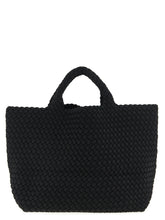 NAGHEDI Black Neoprene Tote Bag