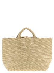 NAGHEDI Beige Neoprene Tote Bag