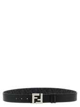 Fendi Black Calfskin Regular Belt