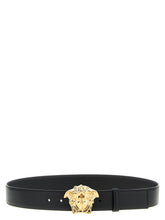 Versace Black Calfskin Regular Belt