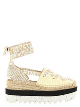 Stella McCartney Bicolor Polyethylene Wedge Sandals