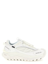 Moncler White Polyamide Athletic Sneakers