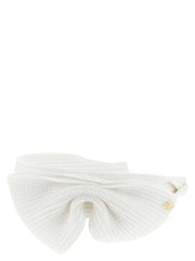 Maison Michel White Papier Headband