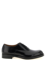 Dries Van Noten Black Calfskin Oxfords And Derbies