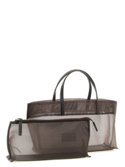 Staud Brown Polyamide Tote Bag