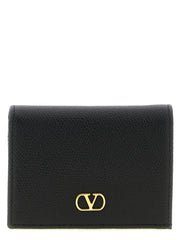 Valentino Garavani Black Calfskin Cardholder