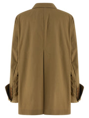 MAISON JEJIA Beige Cotton Blazer