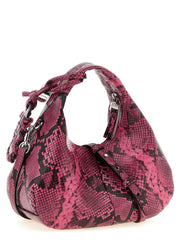 Ganni Fuchsia Recycled Polyester Handbag